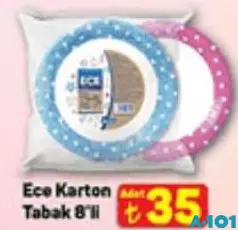 ECE KARTON TABAK 8'Lİ ECE KARTON TABAK 8'Lİ